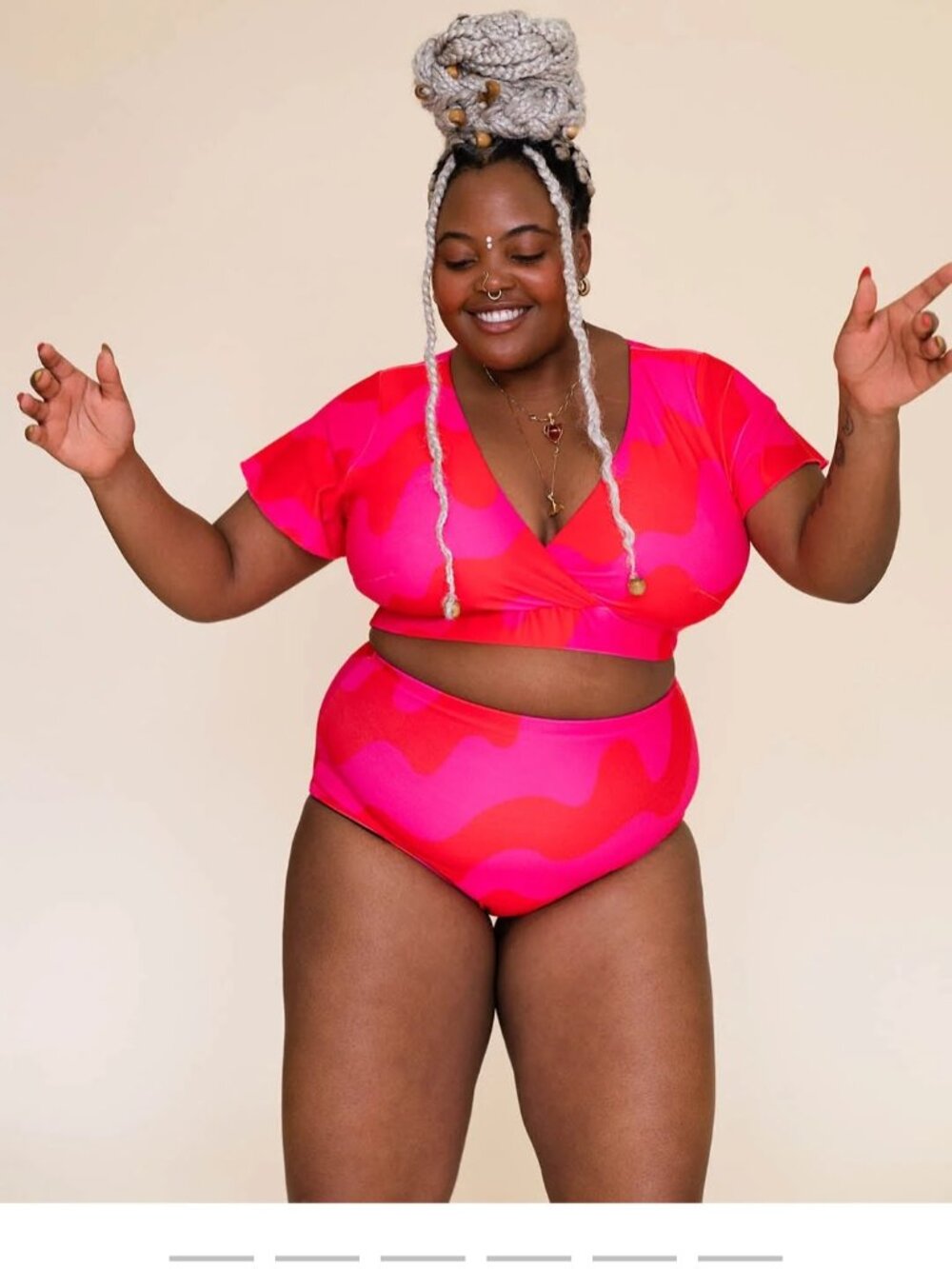 Nettles Tale Whitney Top in Pink Crush